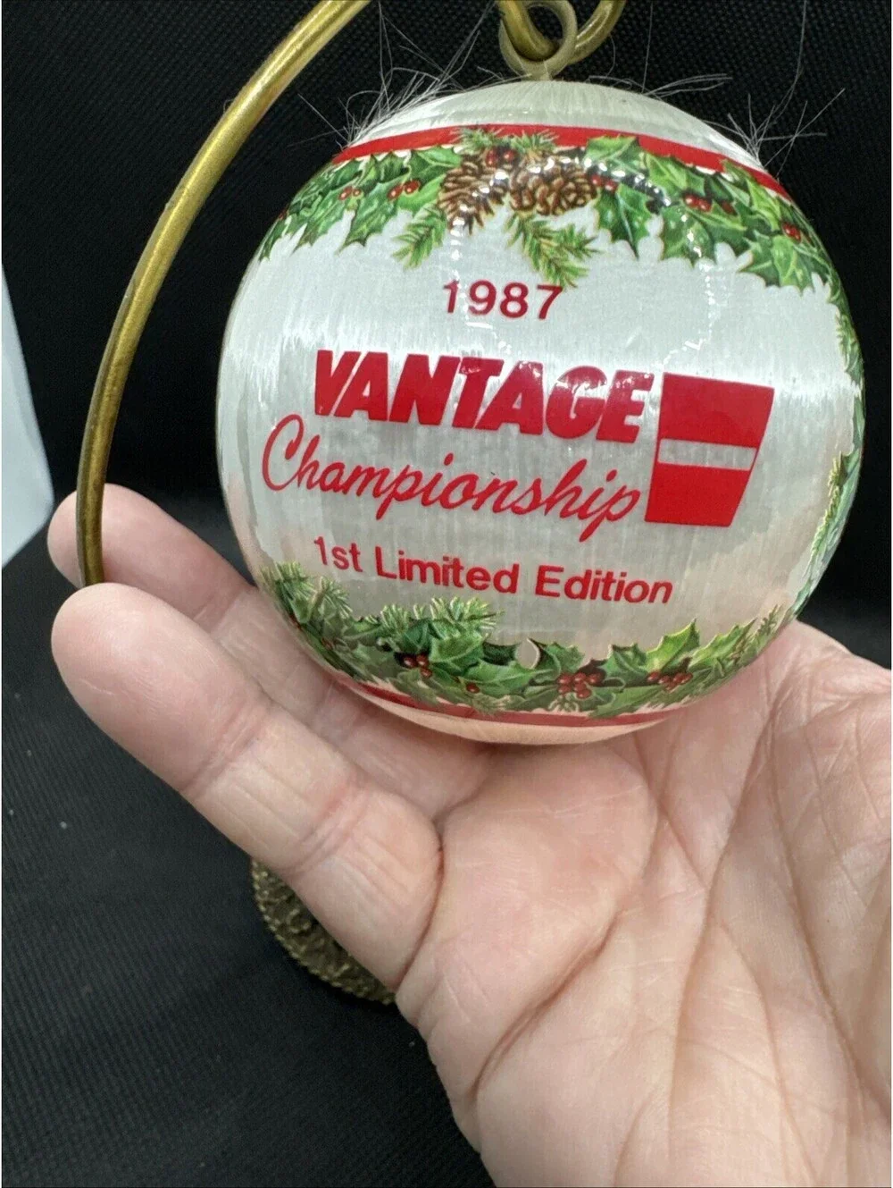 Tanglewood Park, NC Vantage Championship Christmas Ornament 1987 1st Edition